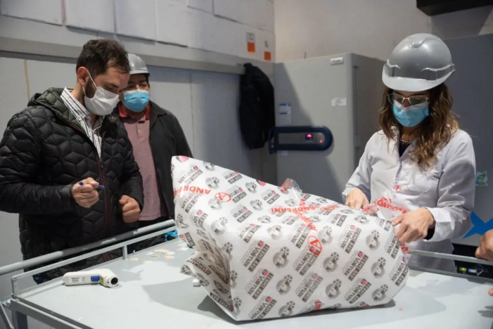 La provincia recibió este miércoles 30.435 dosis de Sputnik-V y de Pfizer