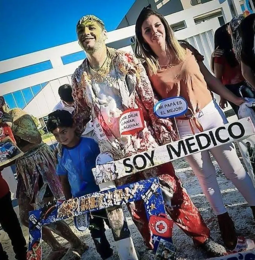 El Plan Solidario le permitió costear la cuota universitaria y recibirse de médico