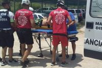 Traslasierra: rescatan a un turista que resbaló y resultó herido en el Nido del Águila