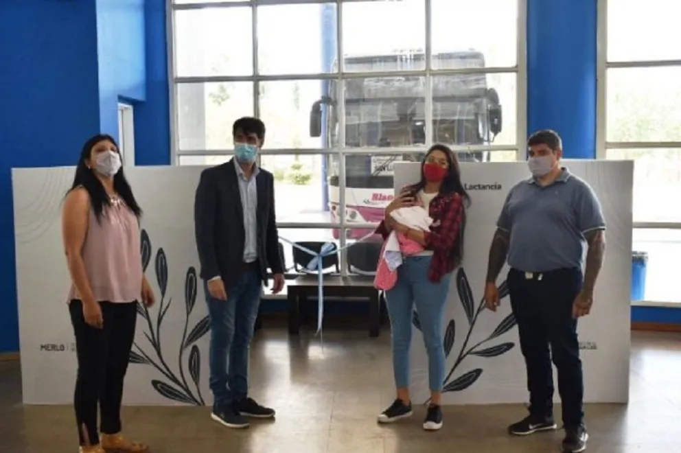 La Secretaría de Transporte inauguró una Zona de Lactancia en las instalaciones de la Terminal de Ómnibus