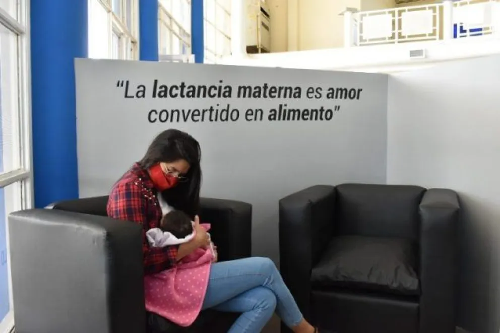 Quedó habilitada una “Zona de Lactancia” en la Terminal de Ómnibus de Villa de Merlo