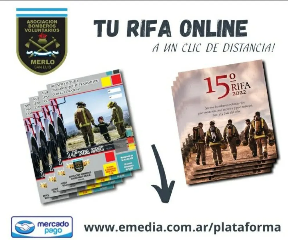 Bomberos lanza su nueva rifa on line