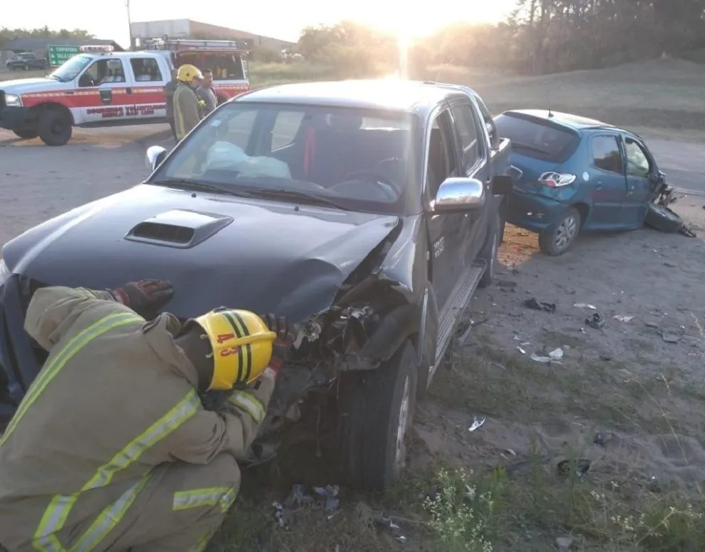 Choque frontal en Ruta 1: un muerto