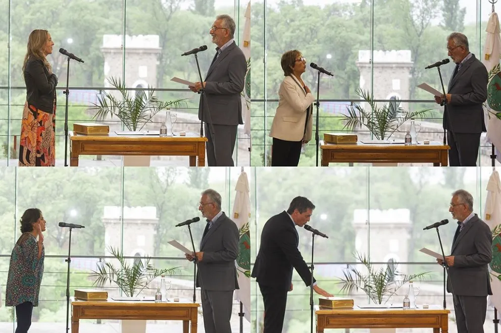 San Luis: asumieron los cuatro nuevos integrantes del Gabinete provincial San Luis: asumieron los cuatro nuevos integrantes del Gabinete provincial