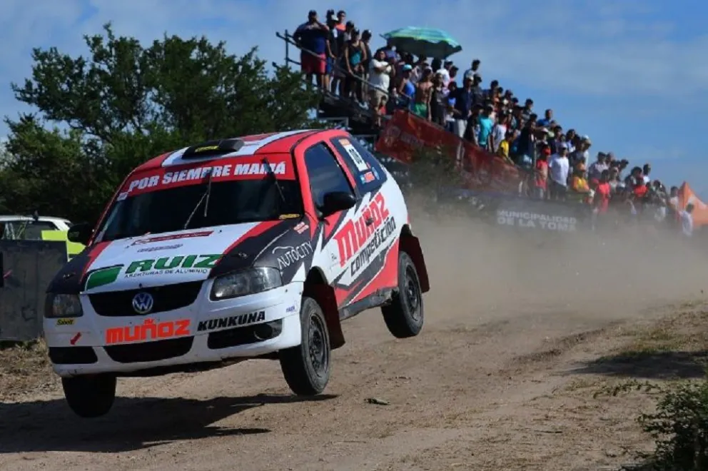 Las última del Rally Provincial será en La Toma. (Foto: Archivo)