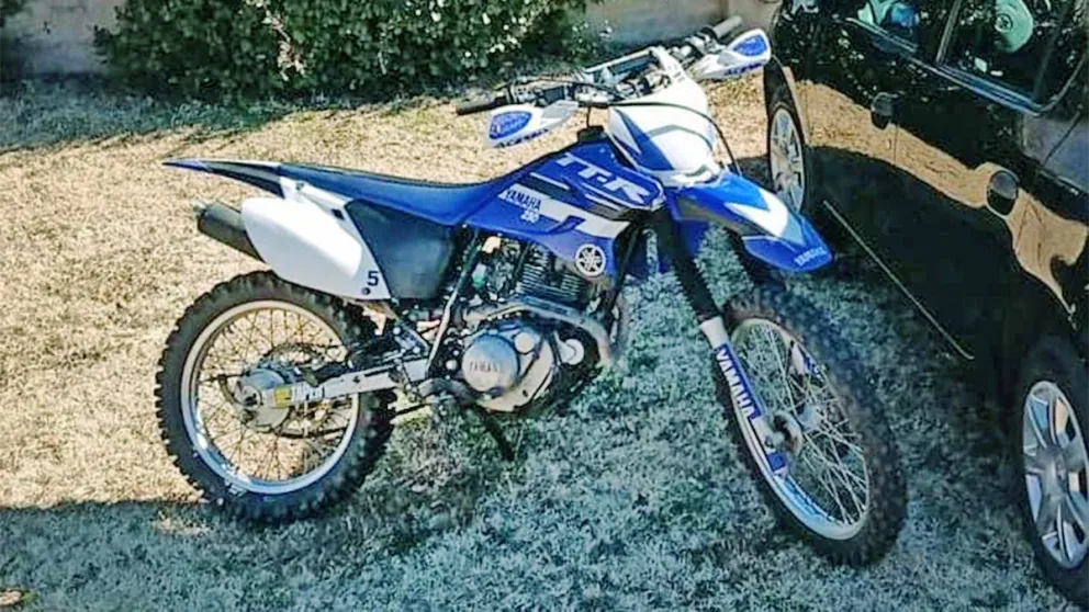 Vino de excursión a Villa de Merlo y le robaron la moto en el hotel donde se hospedaba