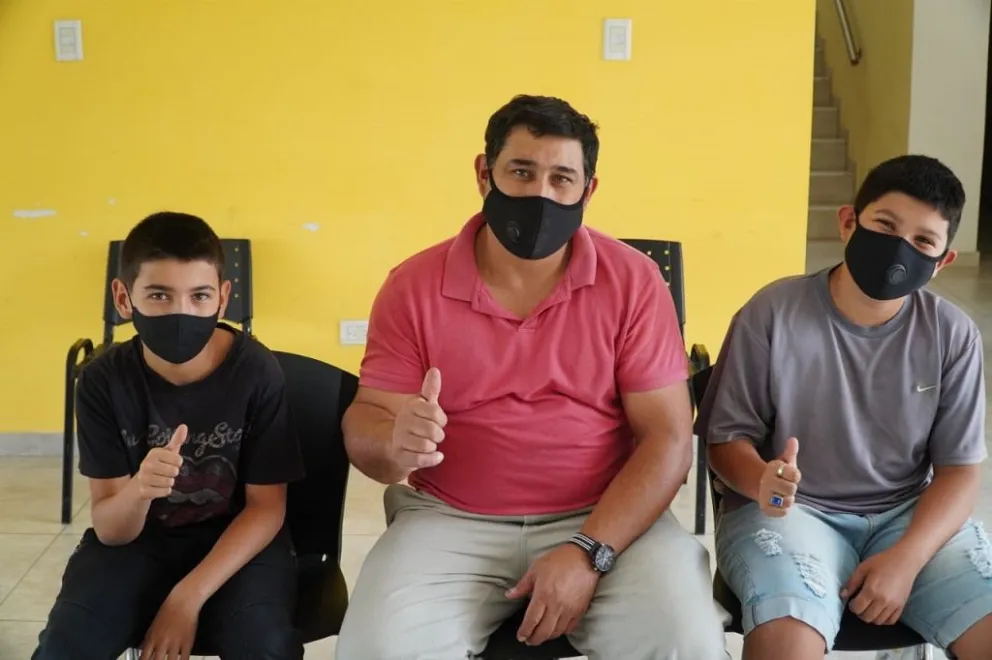 Continúa la campaña de vacunación en la Villa de Merlo