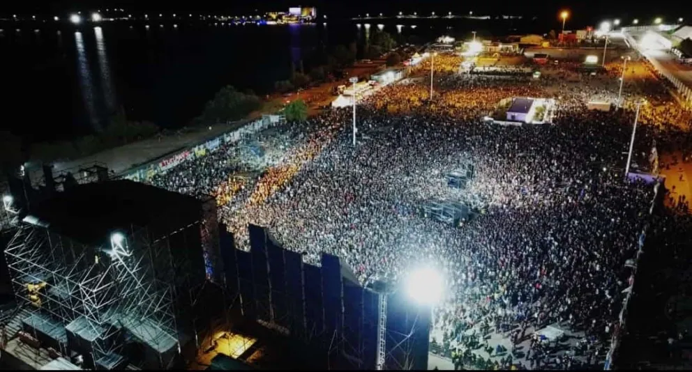 Se estima que La Renga convocó a mas 35 mil personas en su recital de Potrero