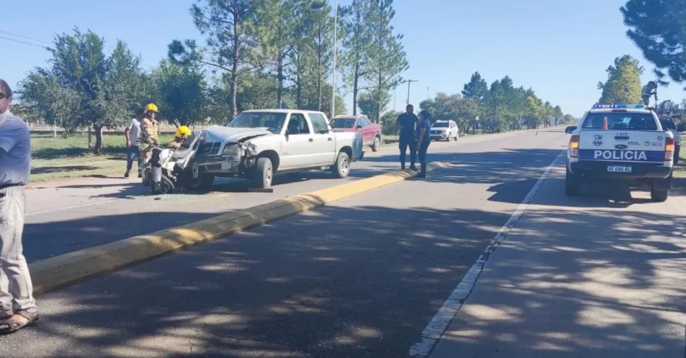 Choque en cadena en Ruta 1