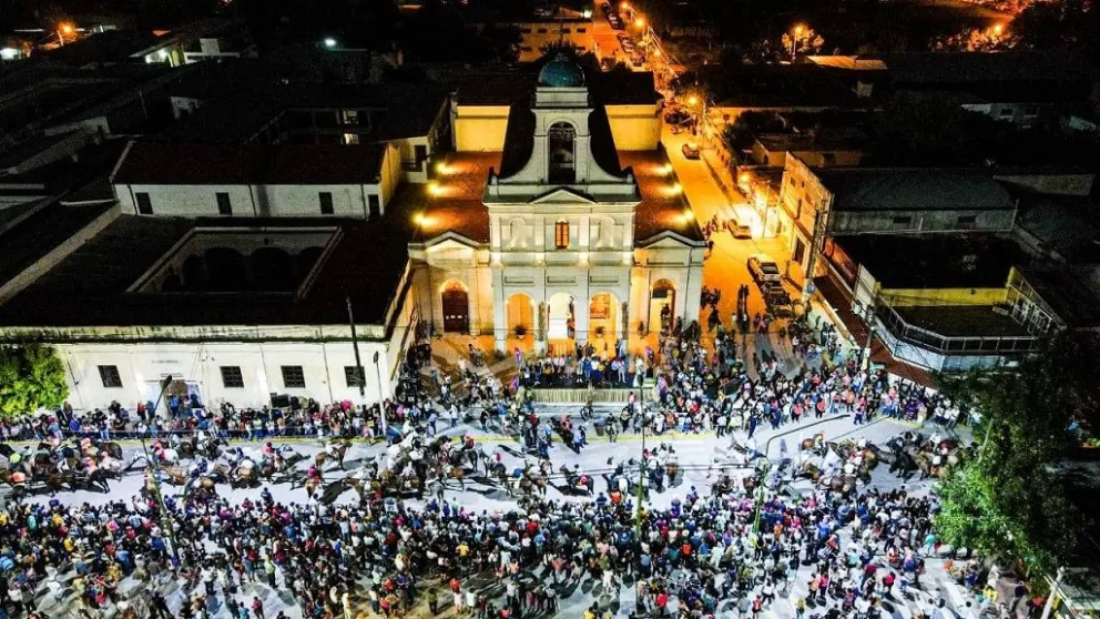 Más de dos mil personas en la peregrinación y cabalgata brocheriana