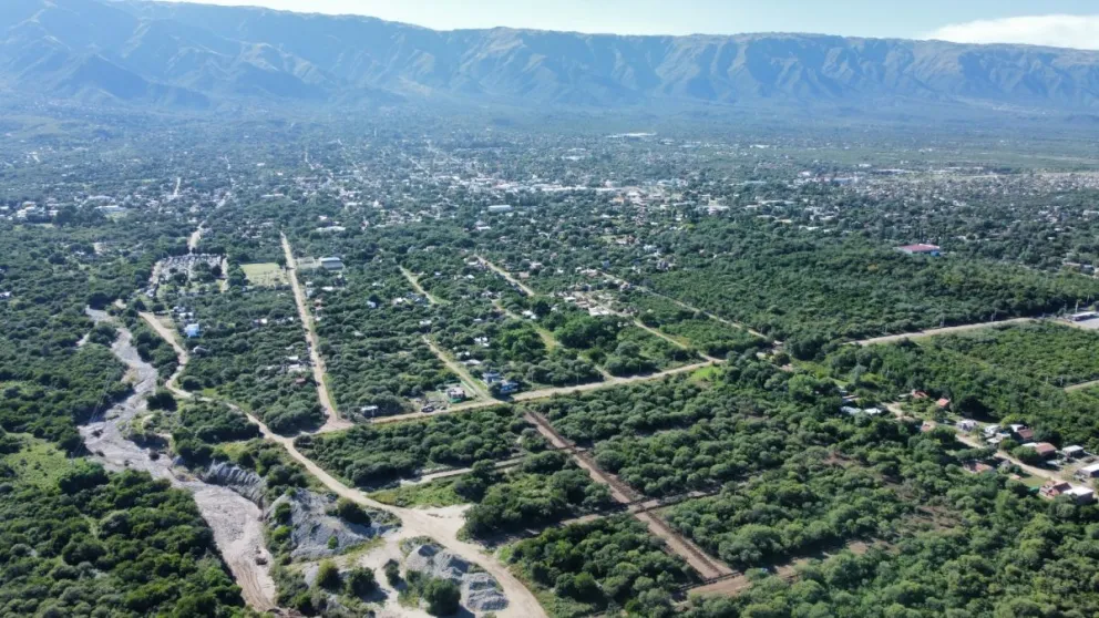 Avanza la urbanización de 74 lotes