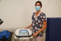 El Hospital Madre Catalina sumó equipamiento para rehabilitación kinésica