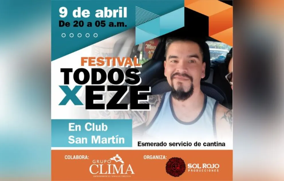 Villa de Merlo: Festival solidario "Todos x Eze" 