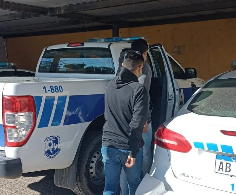 Los integrantes de “la banda de los celulares” fueron trasladados a la cárcel