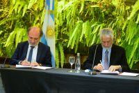 Nuevo agente financiero: el Gobierno provincial y Banco Nación firmaron el convenio