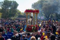 Un reencuentro muy esperado: miles de fieles volvieron a Renca para venerar al Cristo del Espino