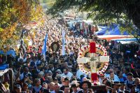 Una multitud de fieles participó de la misa central y la tradicional procesión en honor al Cristo de la Quebrada