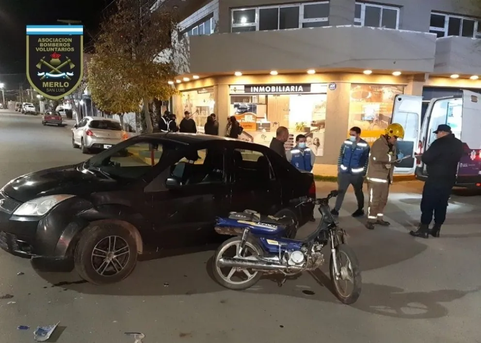 Accidente en avenida Norte