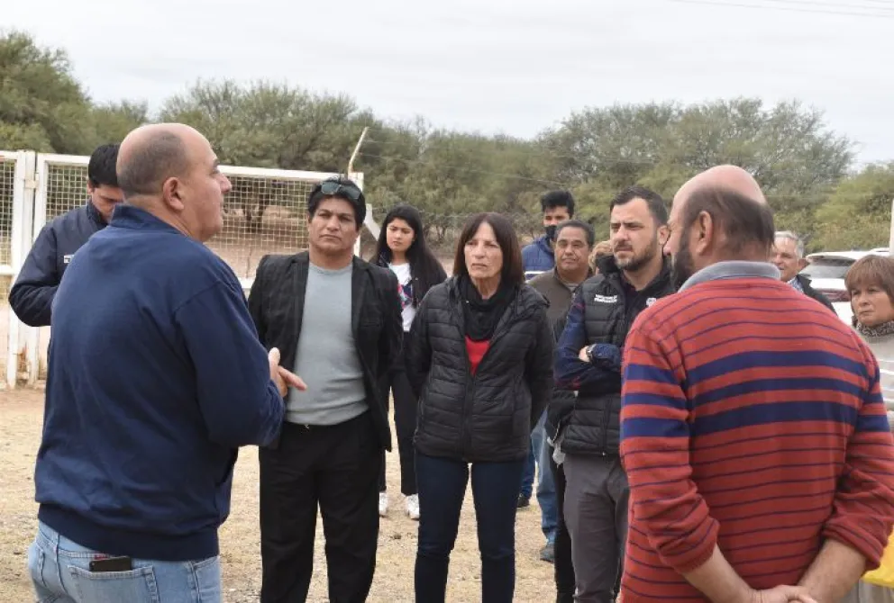 Lavandeira y Petrino visitaron Balde de Escudero