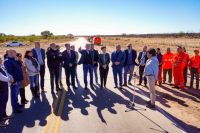 Rodríguez Saá inauguró la repavimentación de la Ruta Provincial N° 36